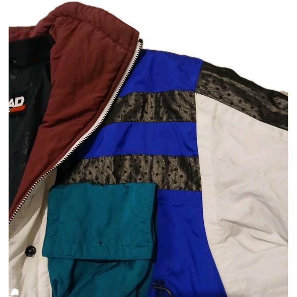 HEAD Womens Ski Suit Vintage sz 10 One Piece Retro 80s 90s - Picture 4 of 14